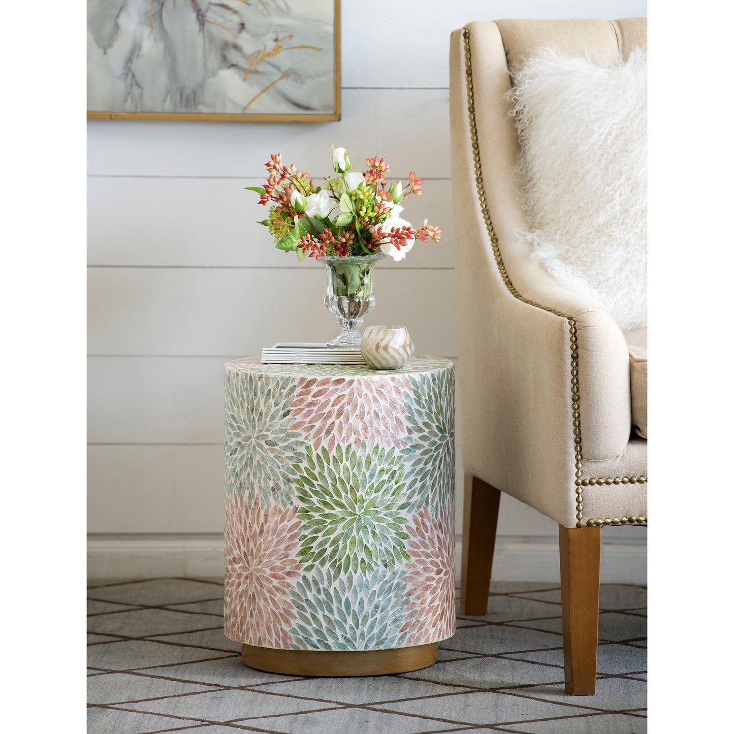 Taormina Shell Side Table