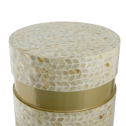Cancun Shell Stool/ Side Table
