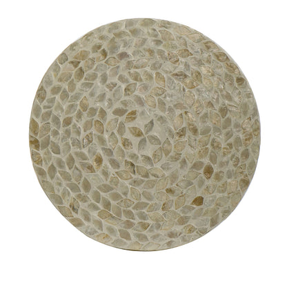 Cancun Shell Stool/ Side Table