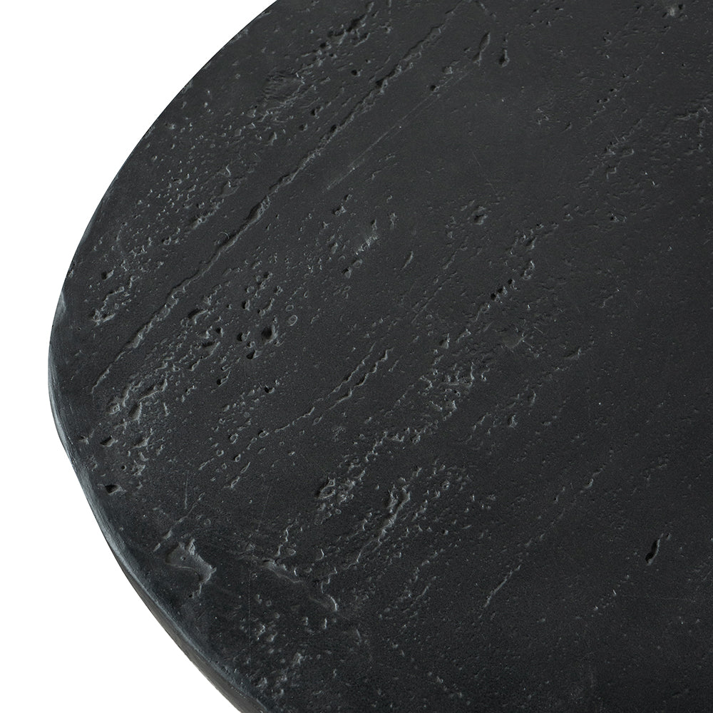 Oval Cement Coffee Table