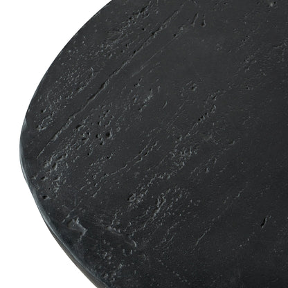 Oval Cement Coffee Table