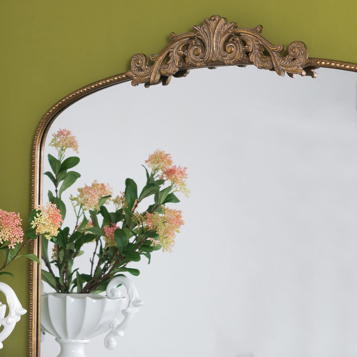 Gold Vintage Arch Mirror