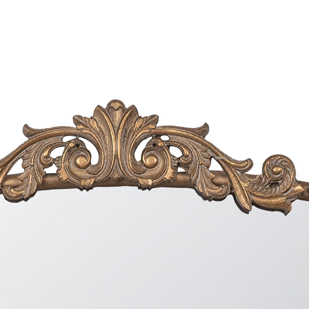 Gold Vintage Arch Mirror