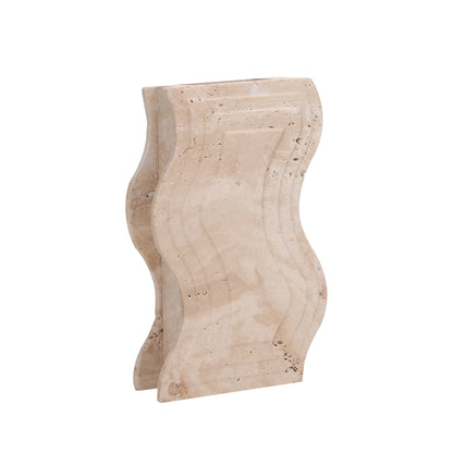 Curve Marble Base - Beige