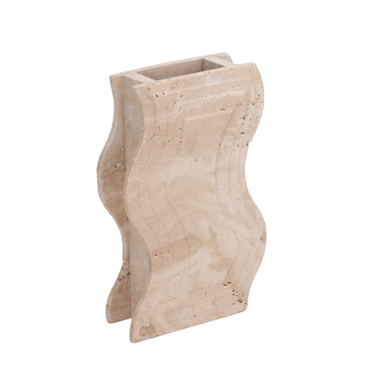 Curve Marble Base - Beige