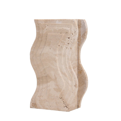 Curve Marble Base - Beige