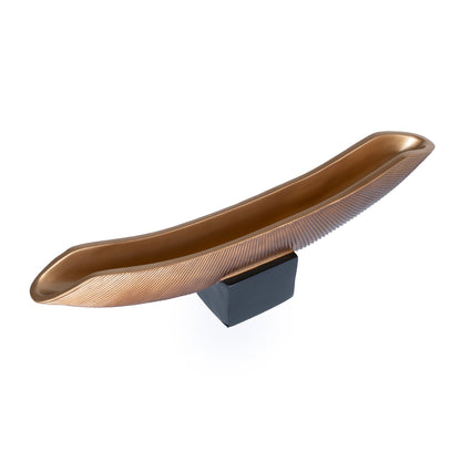 Decorative Boat Vase - Brown