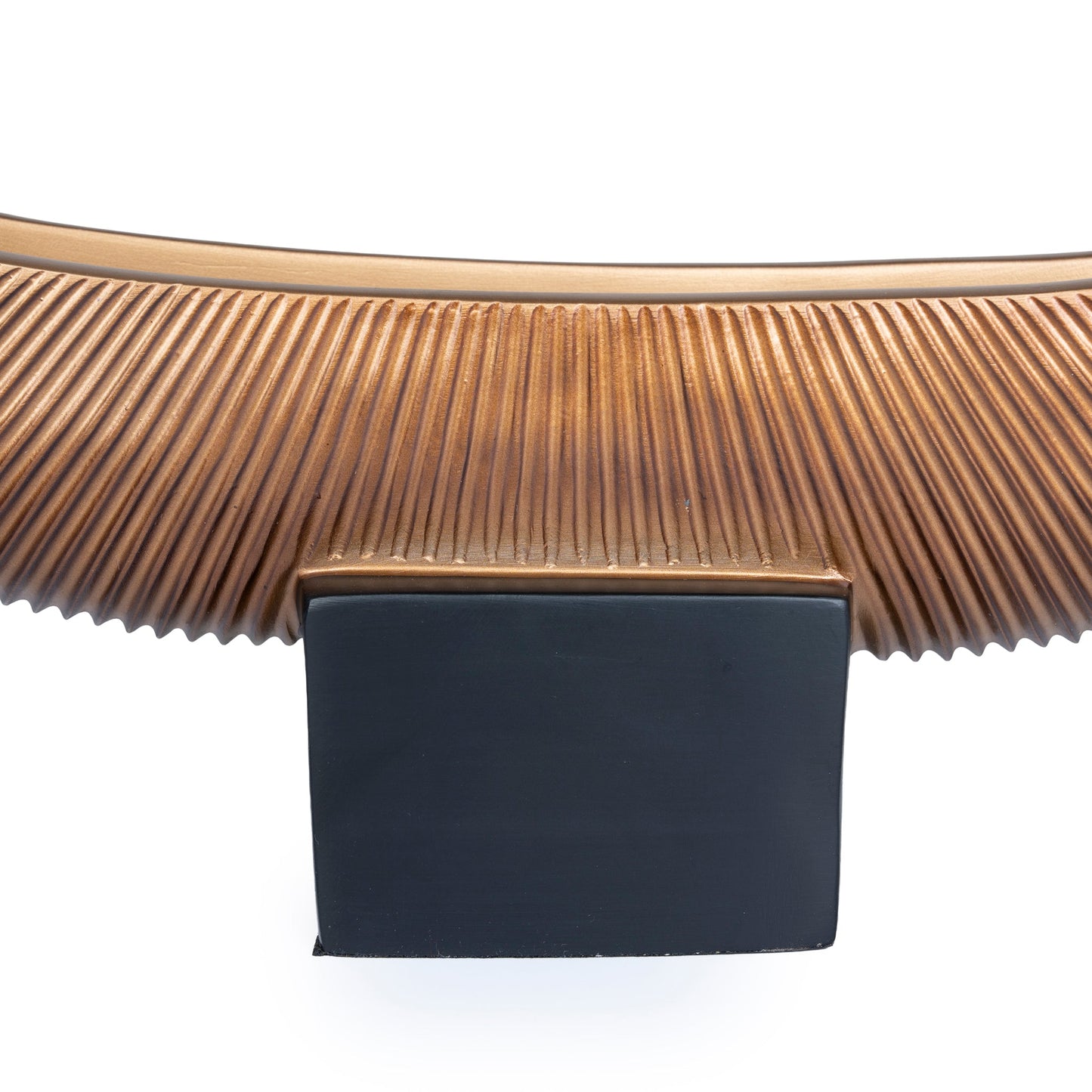 Decorative Boat Vase - Brown