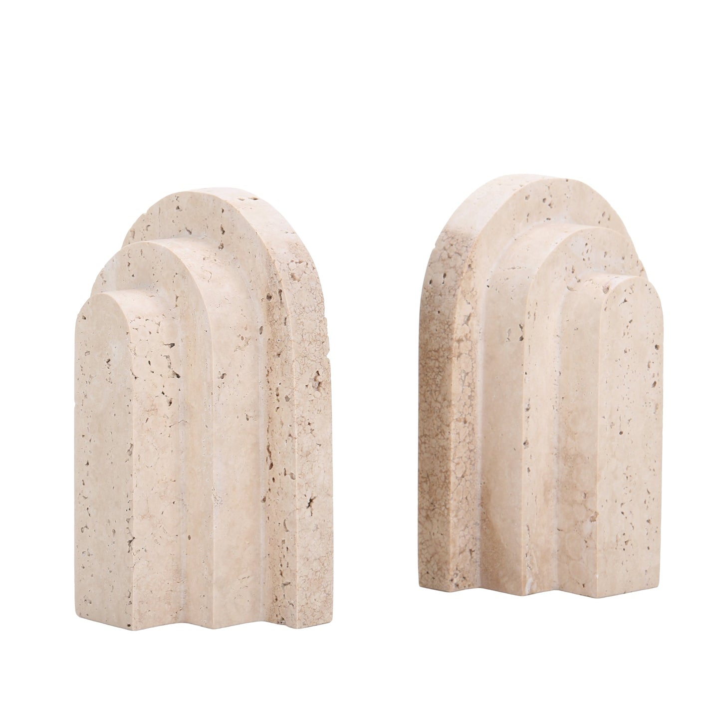 Stone Bookend - Beige