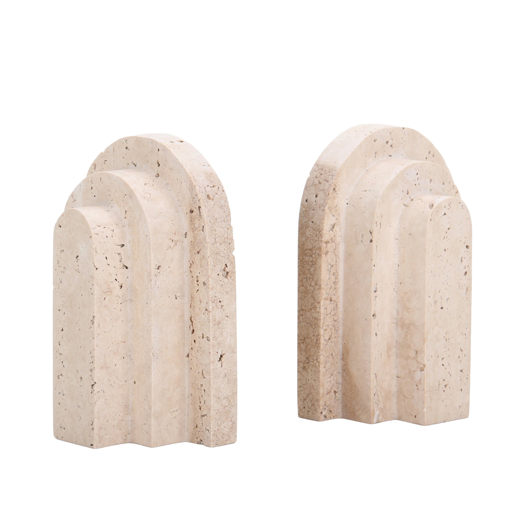 Stone Bookend - Beige