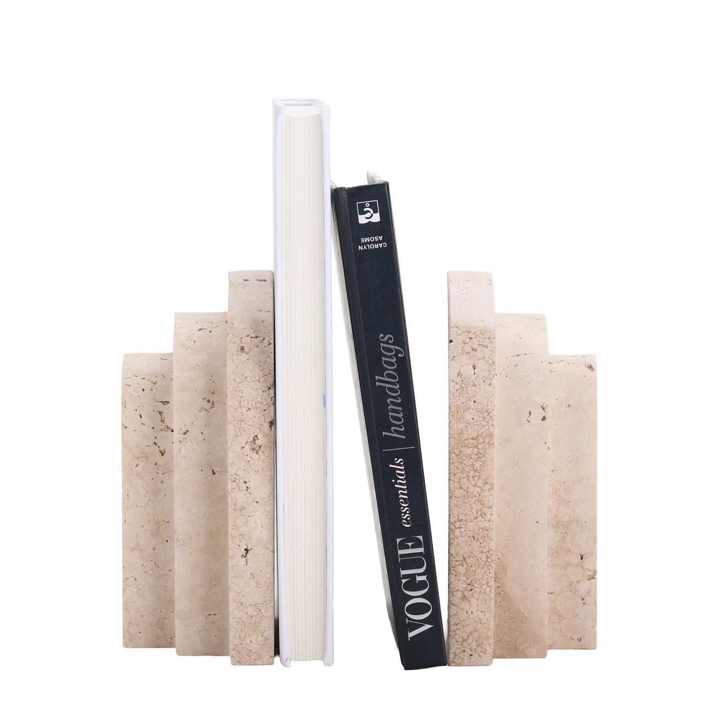 Stone Bookend - Beige