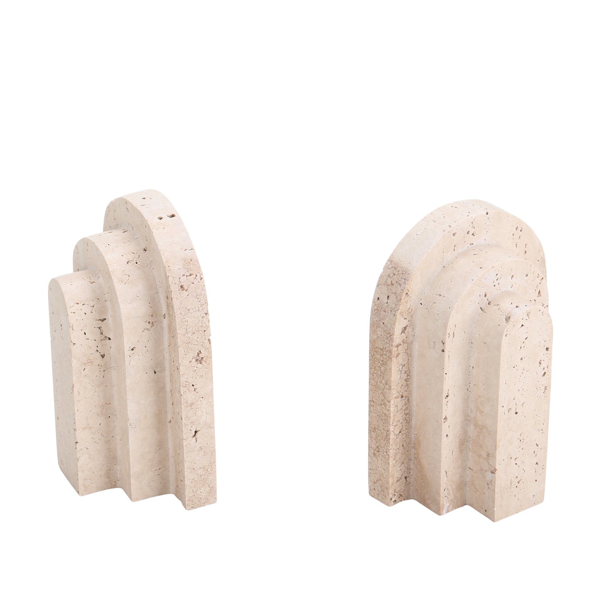 Stone Bookend - Beige