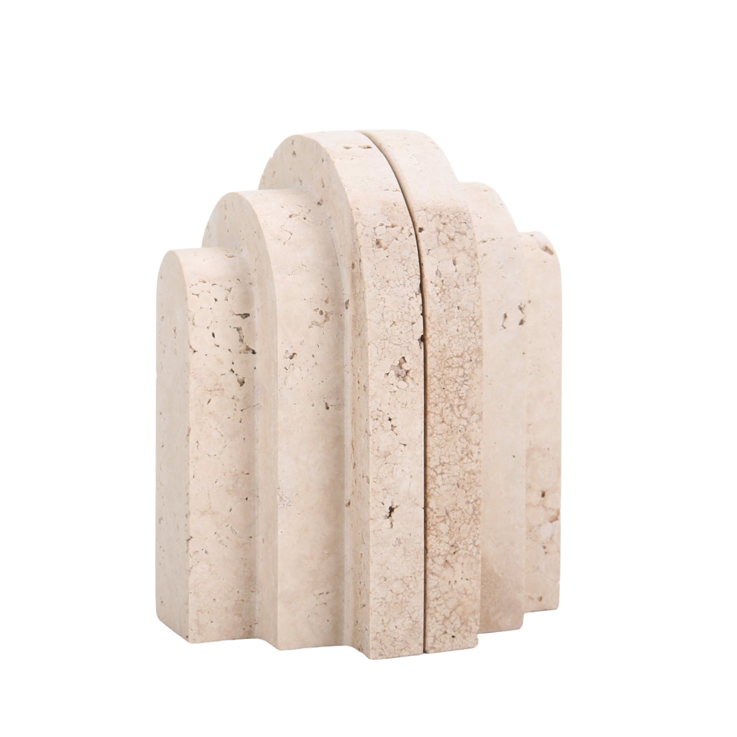 Stone Bookend - Beige
