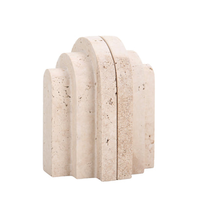 Stone Bookend - Beige
