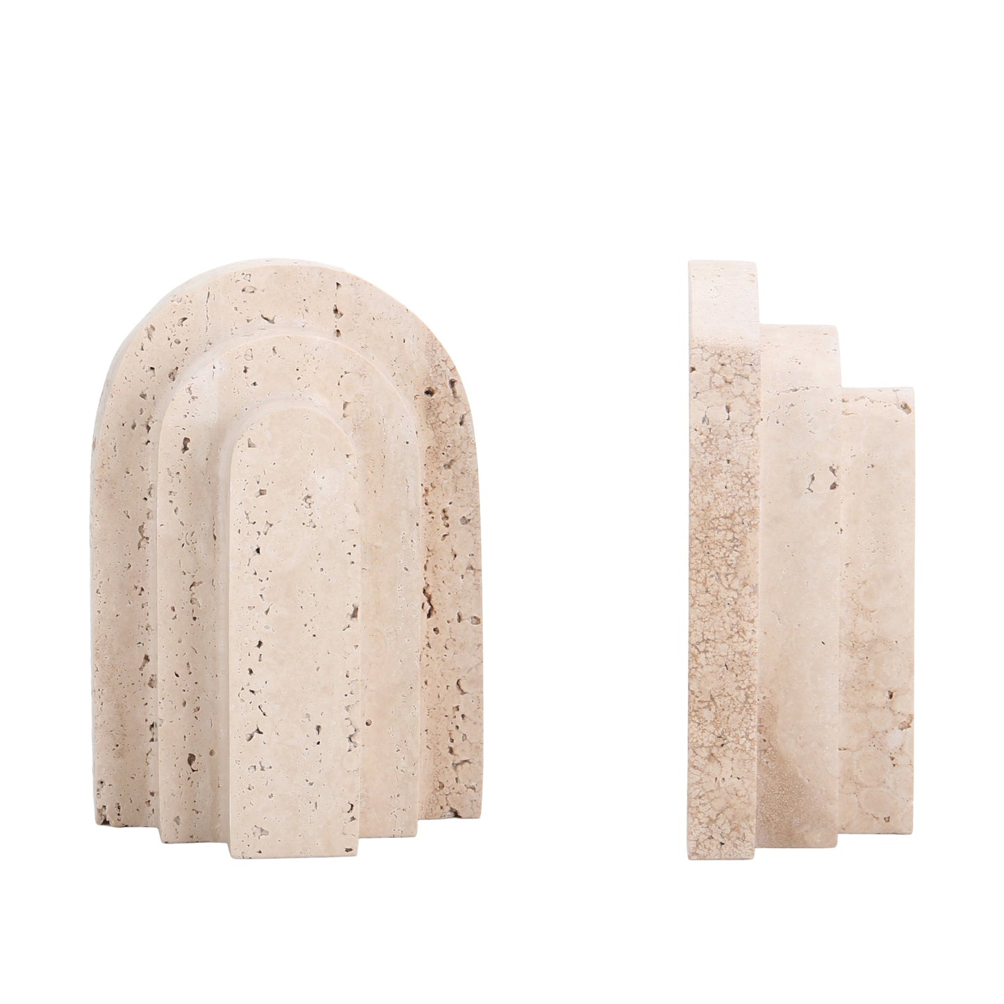 Stone Bookend - Beige
