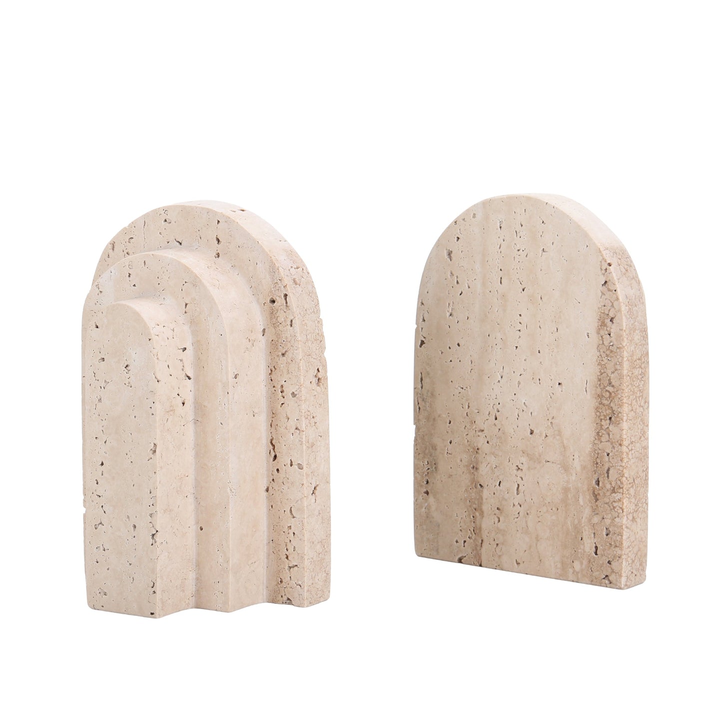 Stone Bookend - Beige