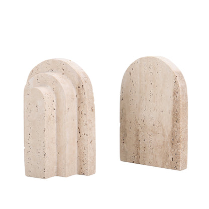 Stone Bookend - Beige