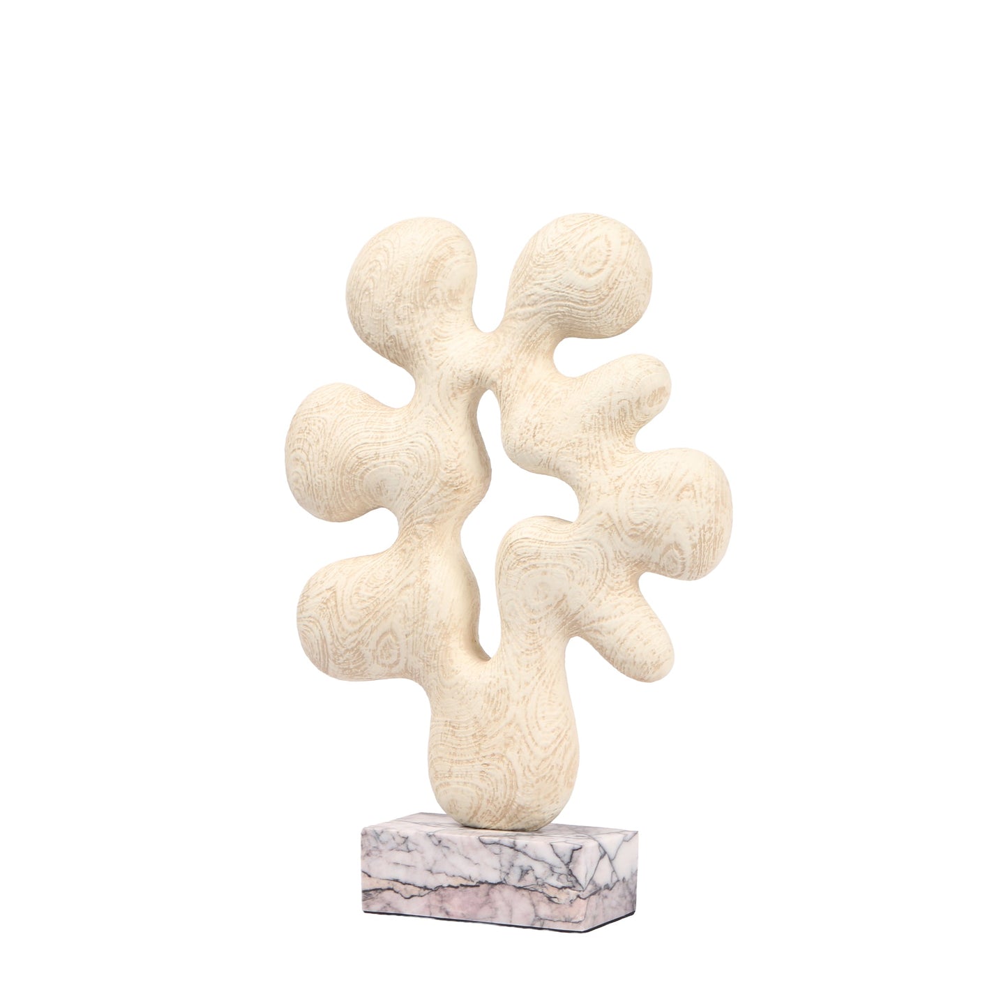 Organic Desktop Sculpture - Beige