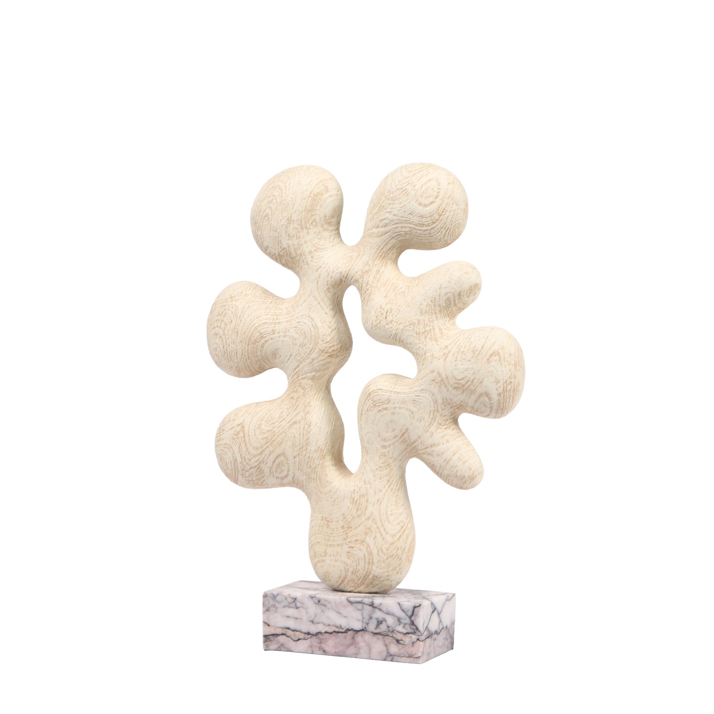 Organic Desktop Sculpture - Beige