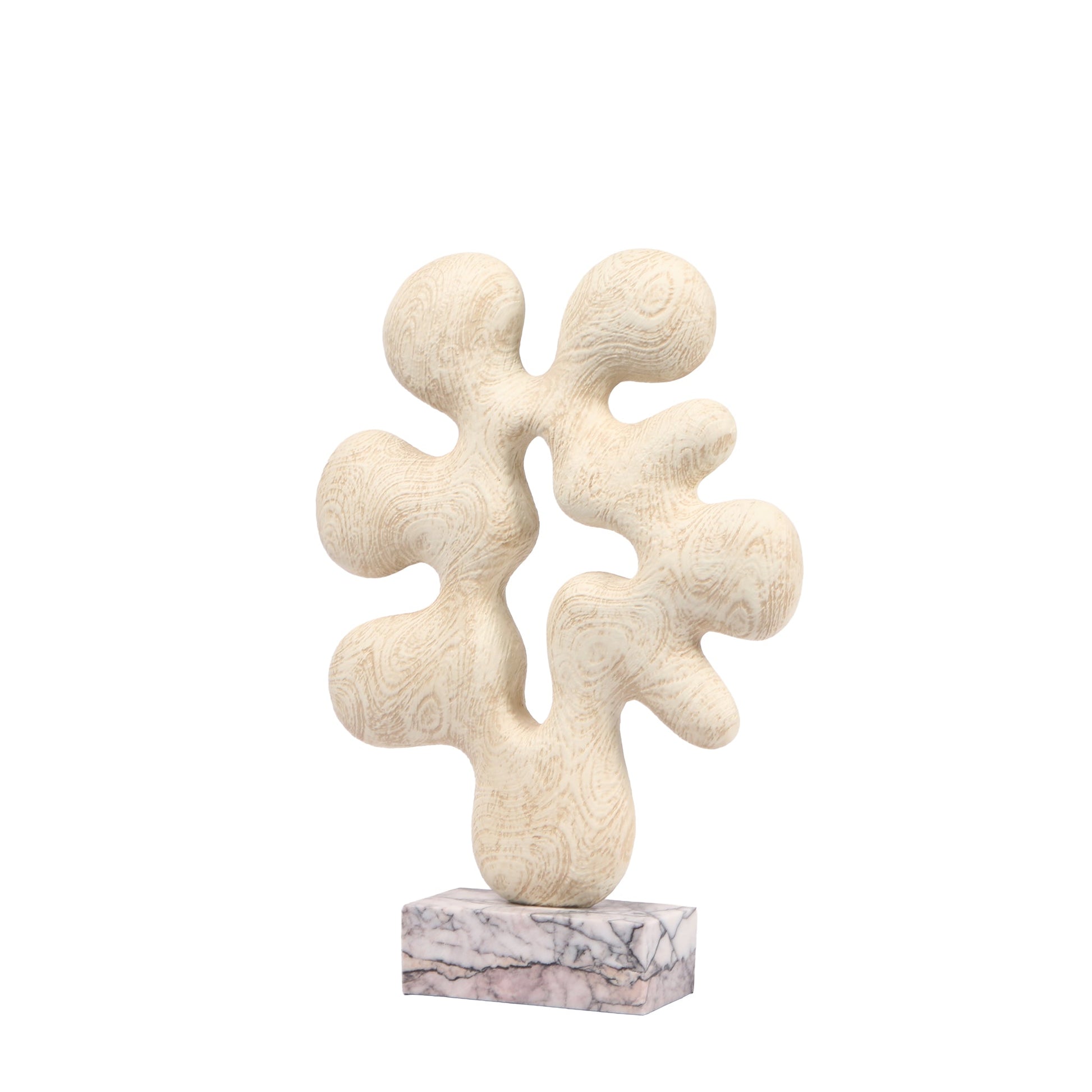 Organic Desktop Sculpture - Beige