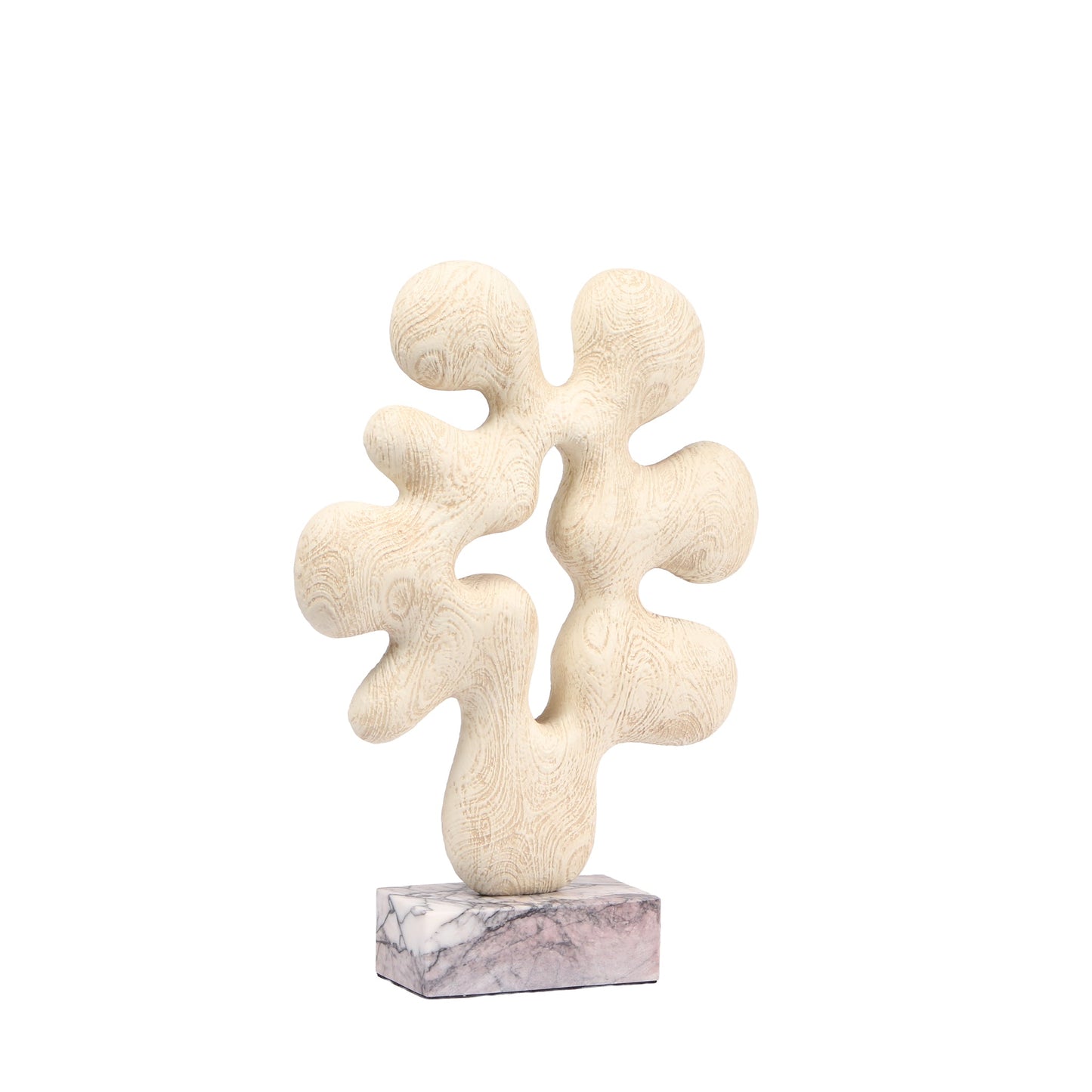 Organic Desktop Sculpture - Beige