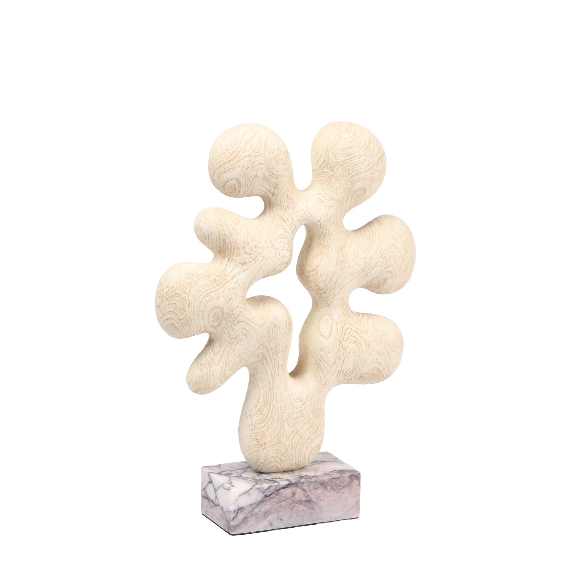 Organic Desktop Sculpture - Beige