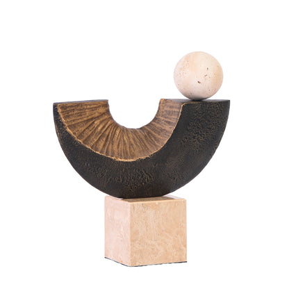 Balance Sculpture - Dark Bronze