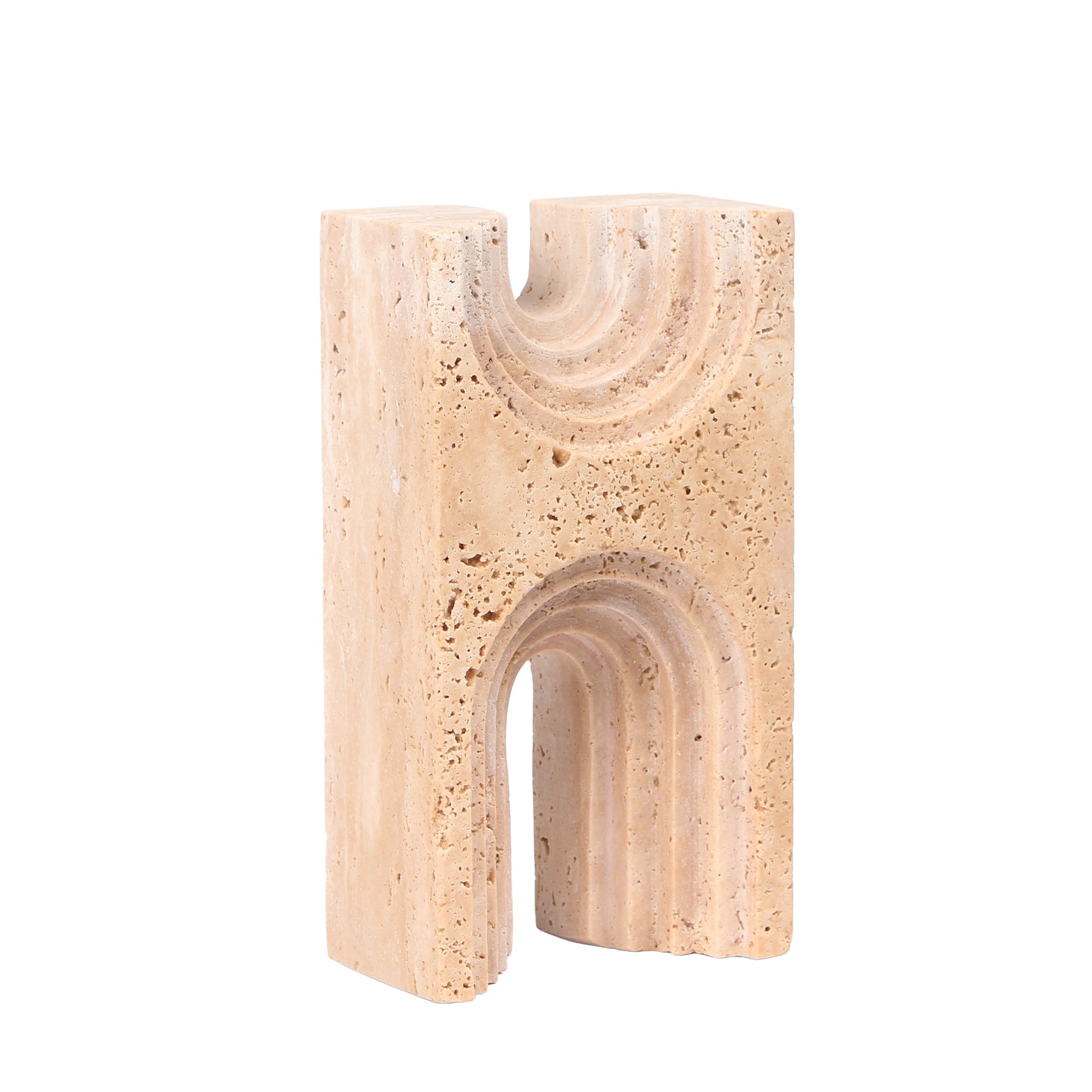 Carved Marble Sculpture - Beige