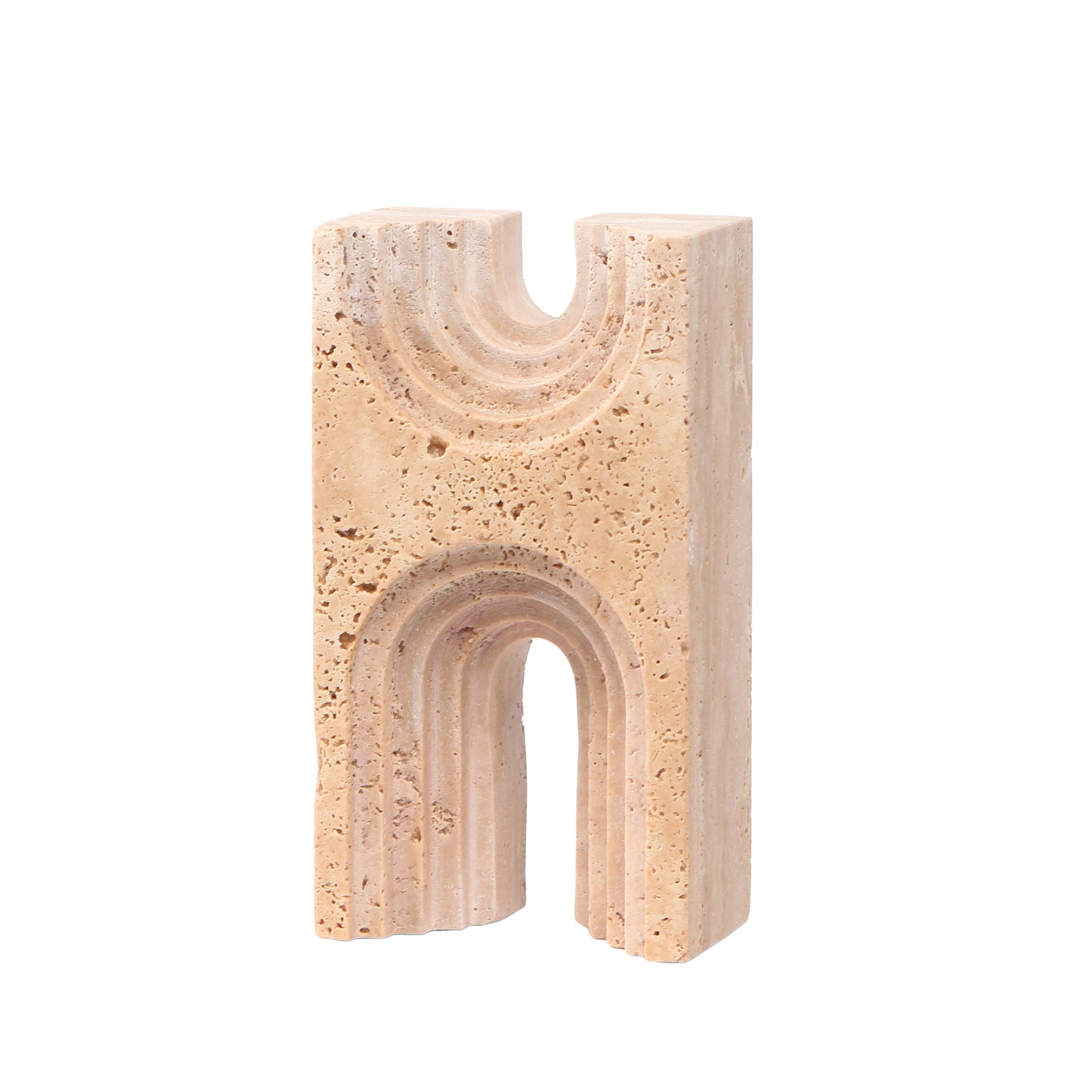 Carved Marble Sculpture - Beige