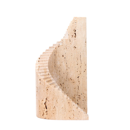Step Marble Sculpture - Beige