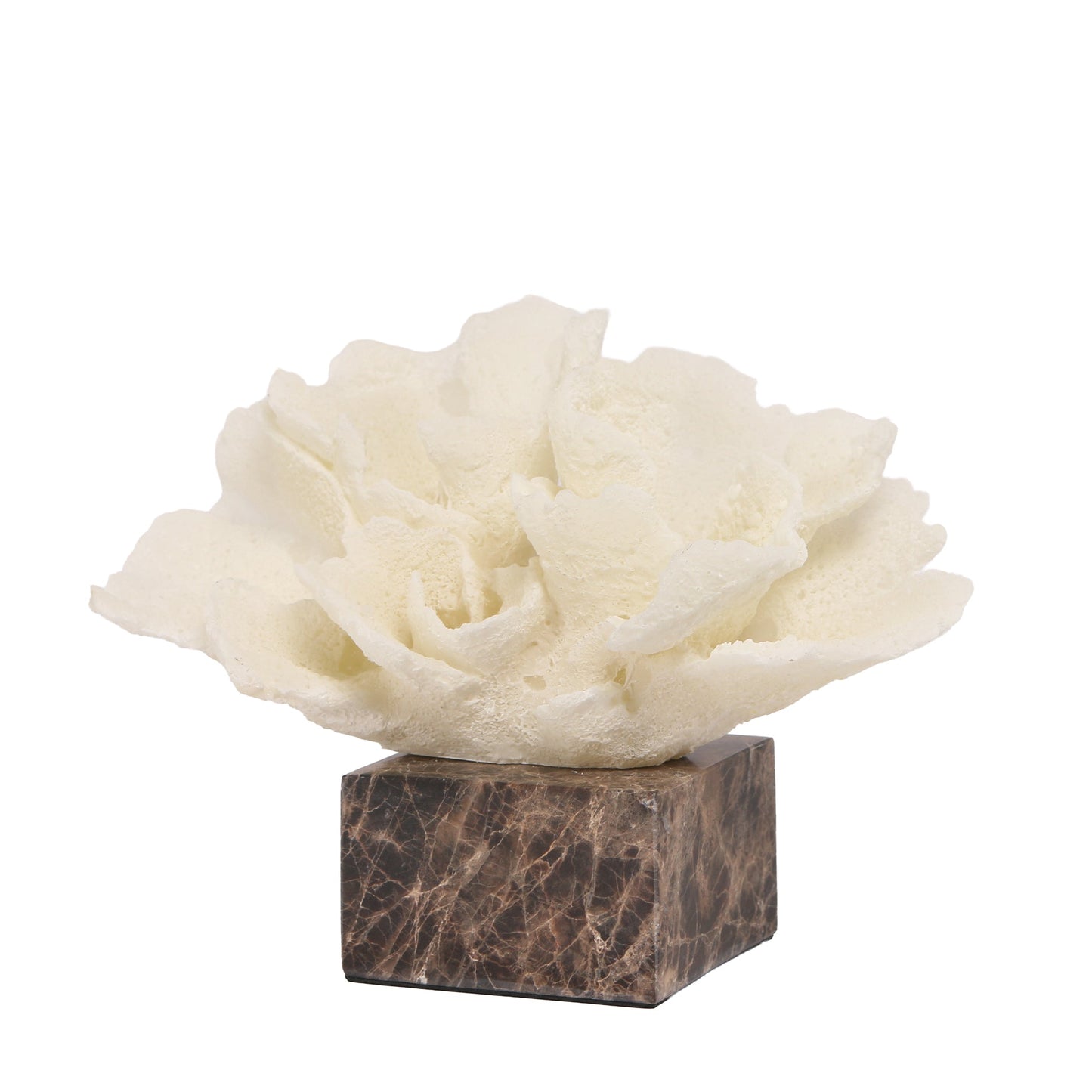 Coral Marble Sculpture - Beige