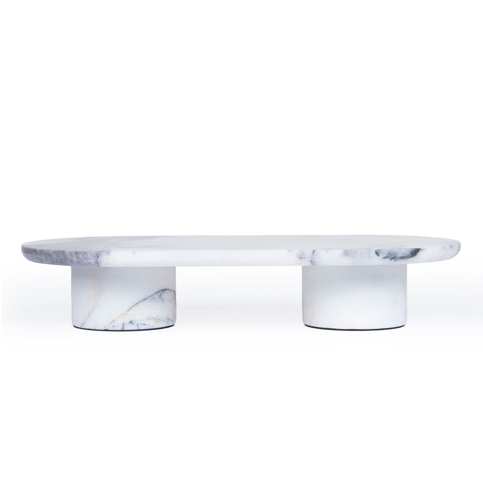 Natural Marble Tray - White