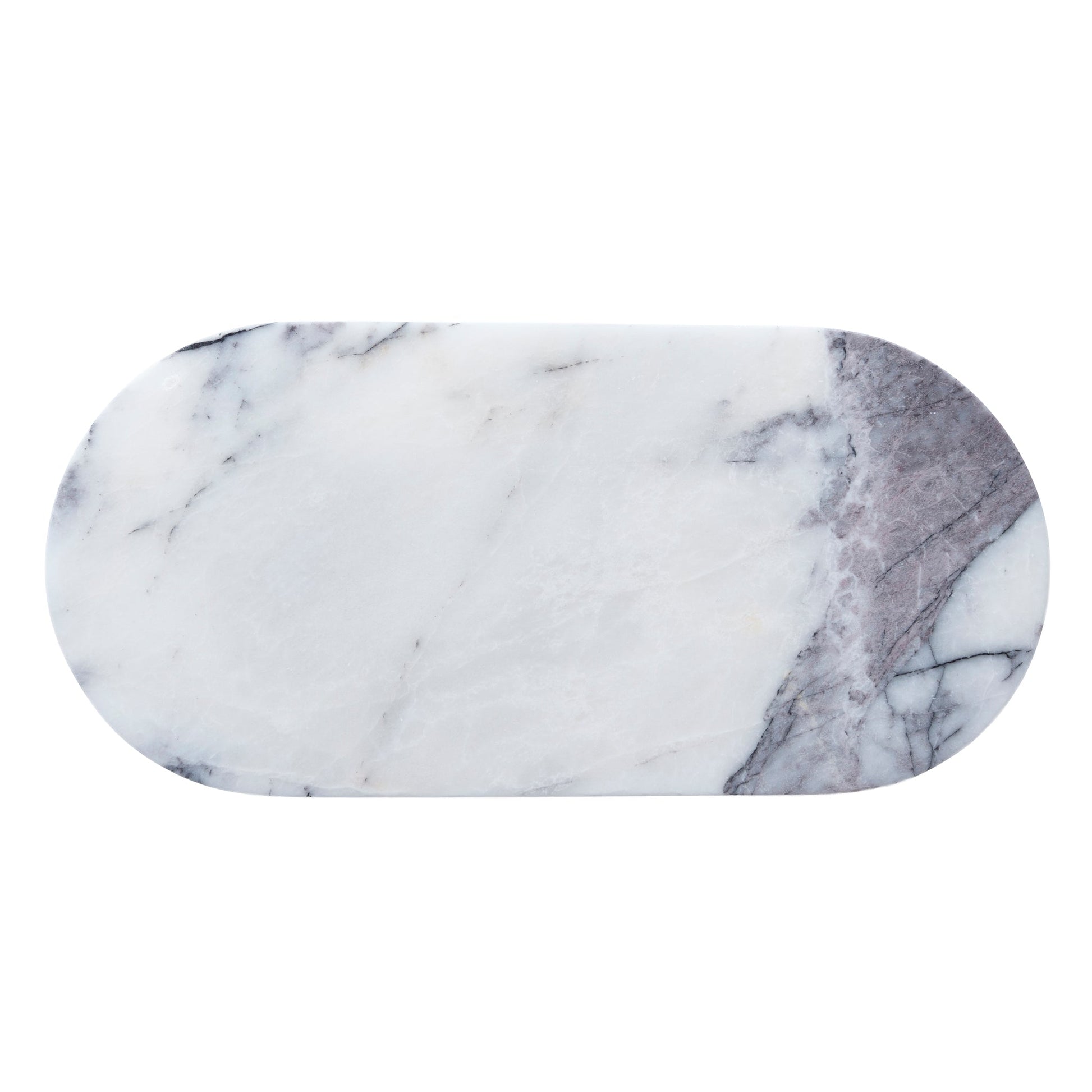 Natural Marble Tray - White