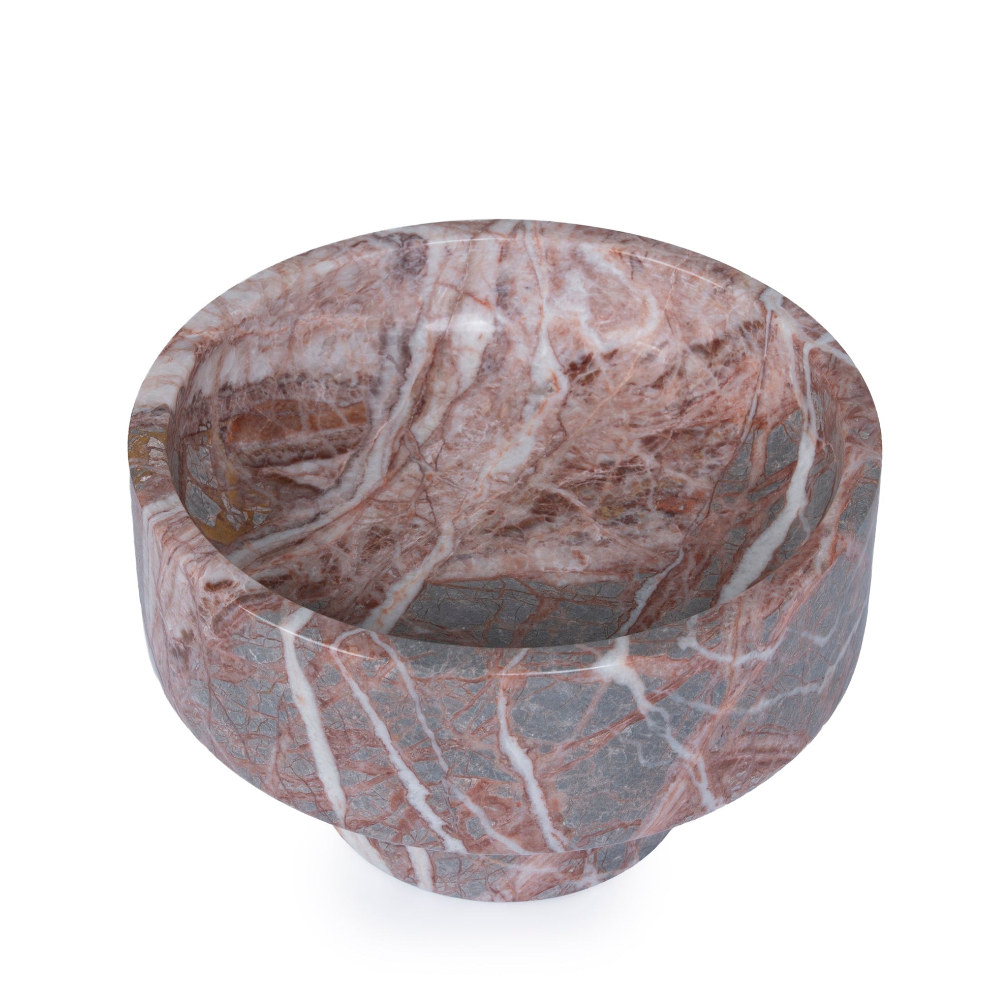 Round Marble Tray - Multicolor