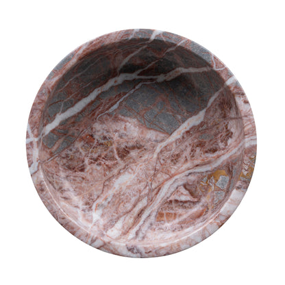 Round Marble Tray - Multicolor
