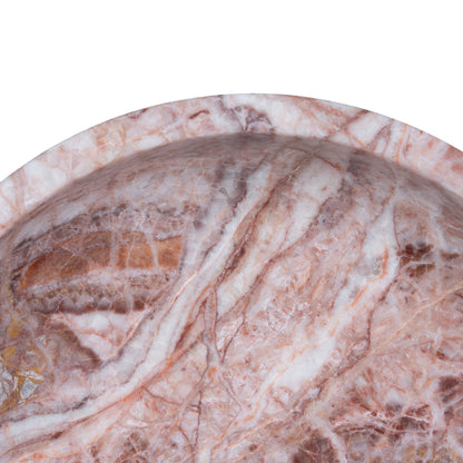 Round Marble Tray - Multicolor