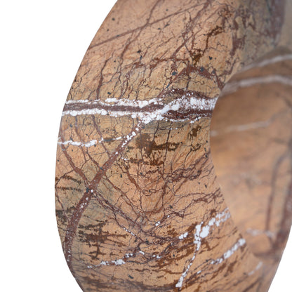 Halo Marble Sculpture - Coffee