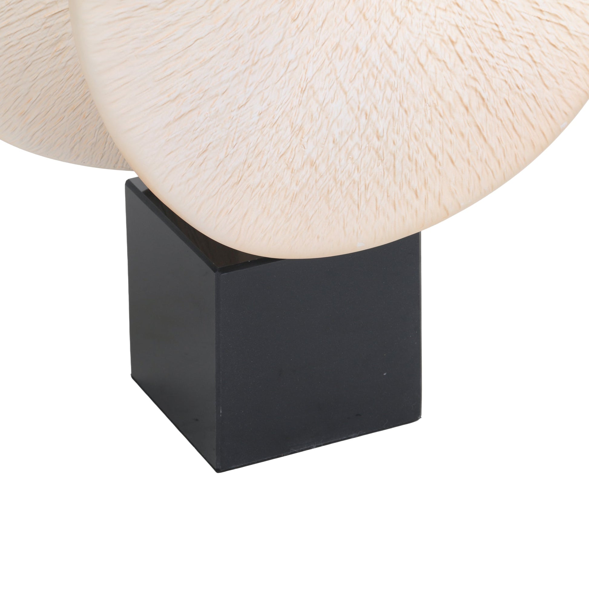 Shell Look Sculpture - Beige