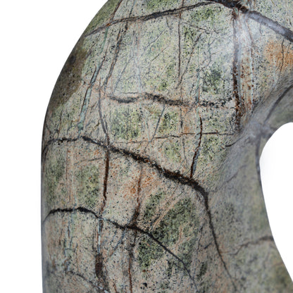 Sea Waves Marble Sculpture - Green