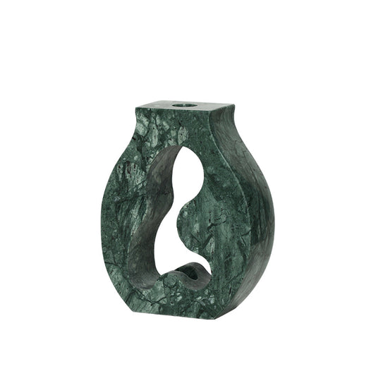 CAC10800-FC Marble Hollow Bottle - Green