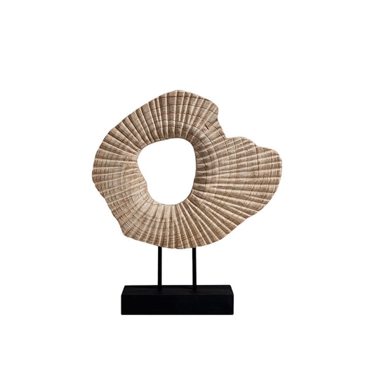CAC10823-FC Woodcarving ornaments - Natural