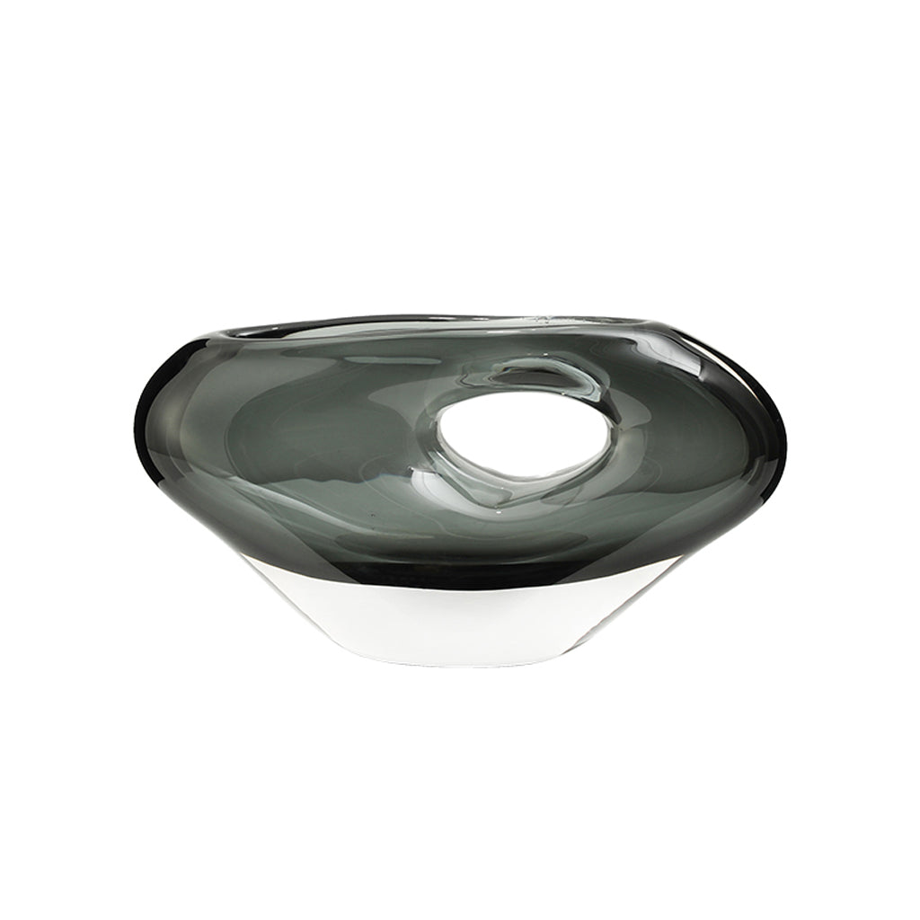 CAC10836-FC Medium Hole Vase B - Grey