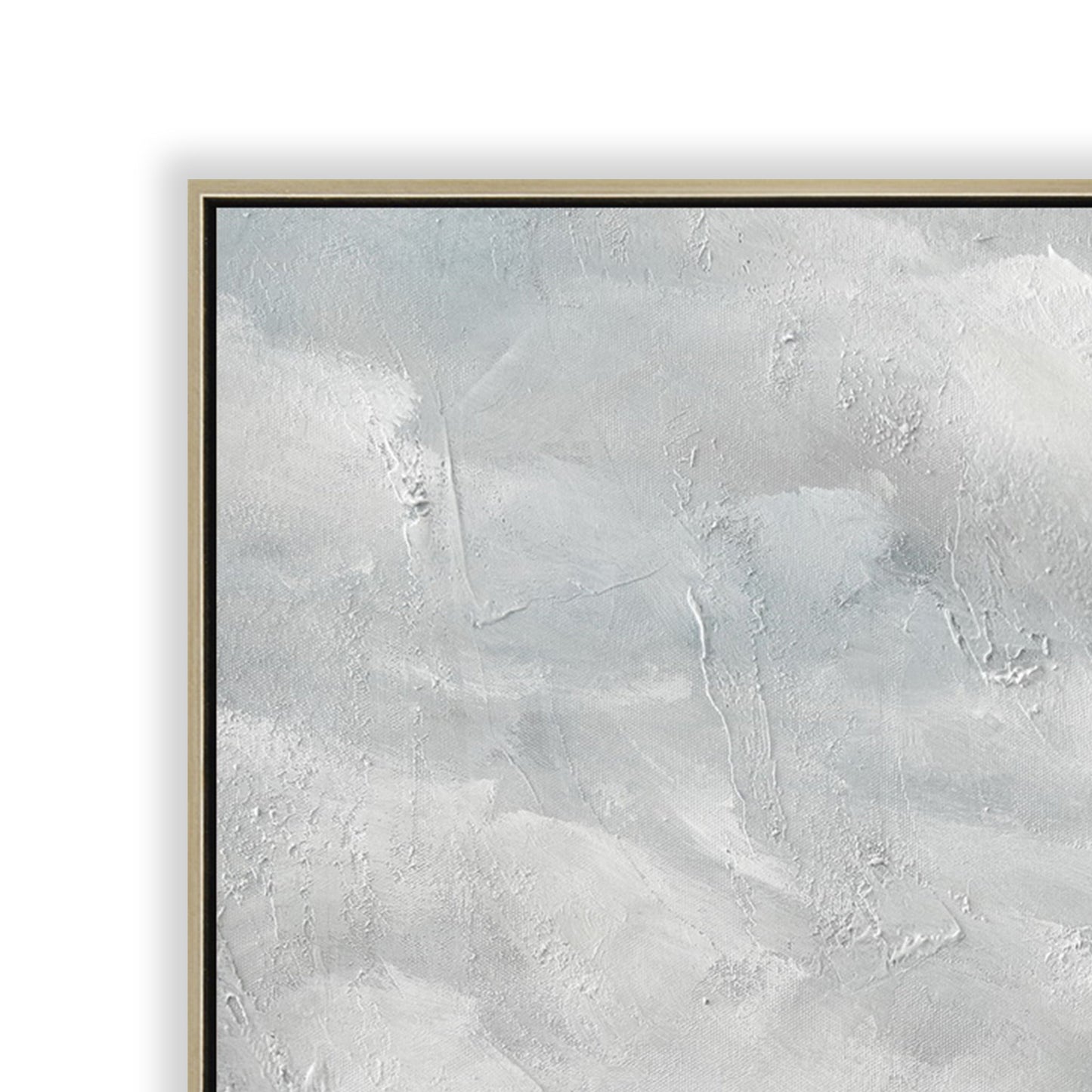80 x 120cm Framed Canvas - Natural