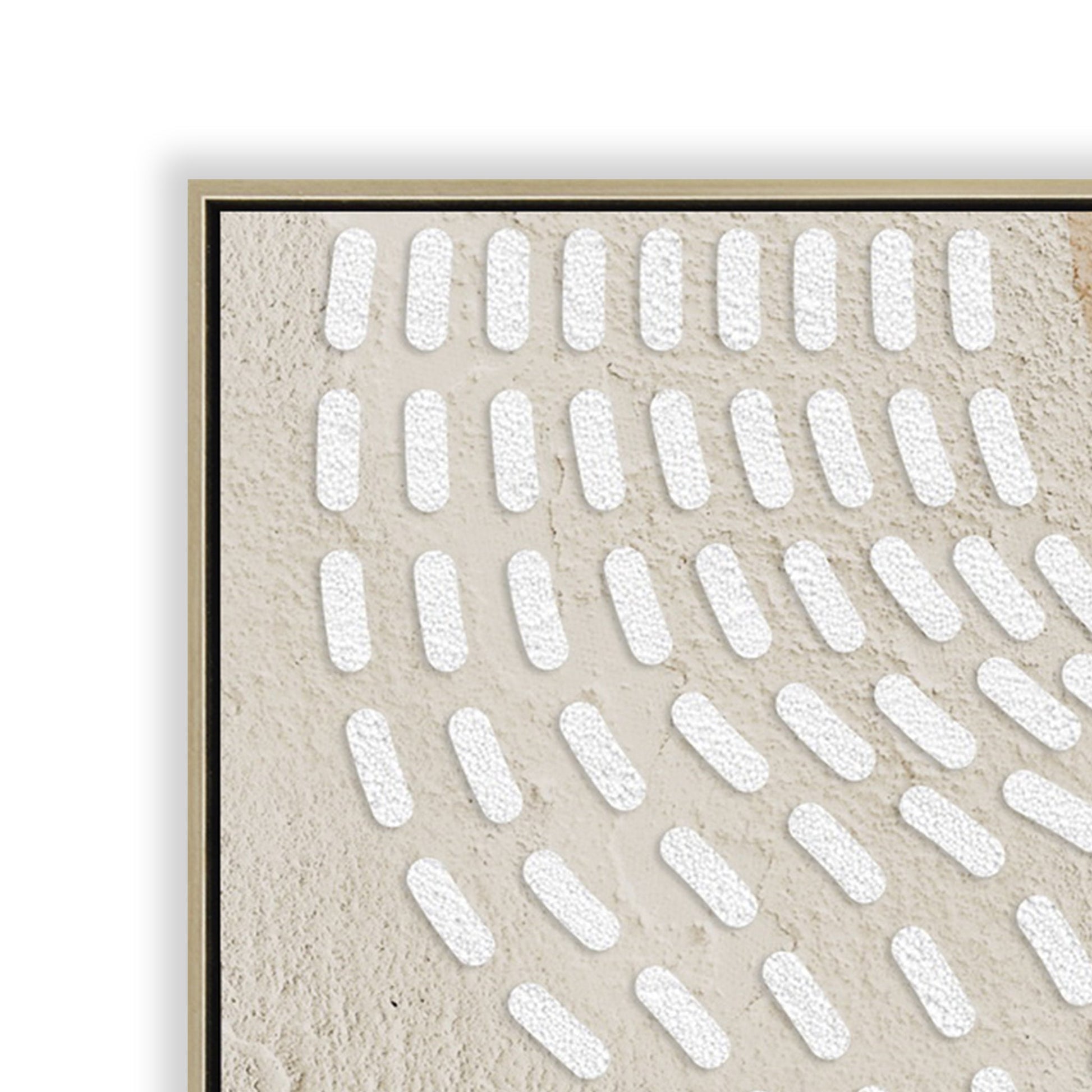 80 x 120cm Framed Canvas - Natural