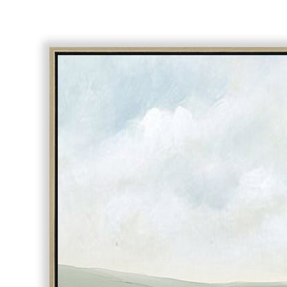 120 x 80cm Framed Canvas - Natural