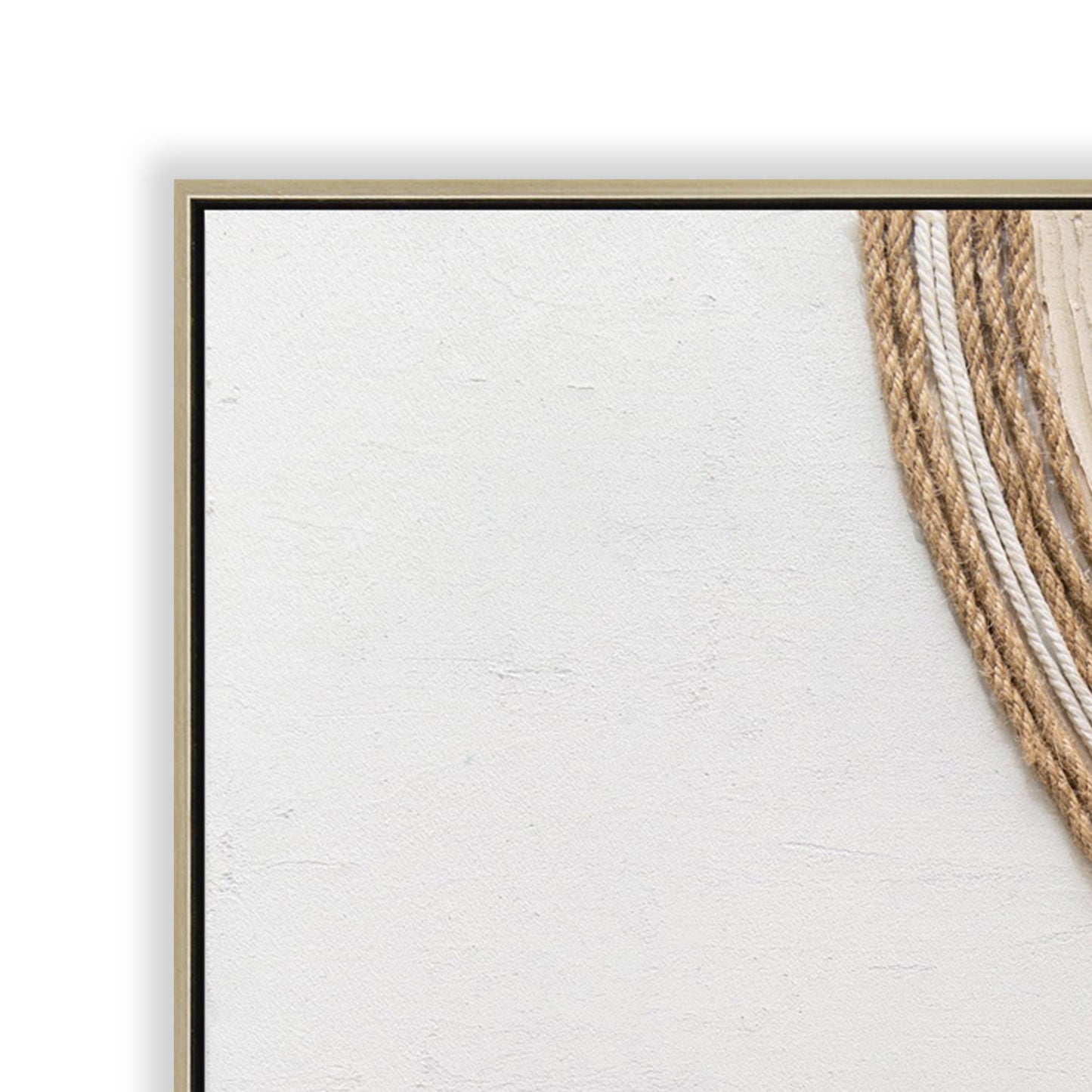 60 x 90cm Framed Canvas - Natural