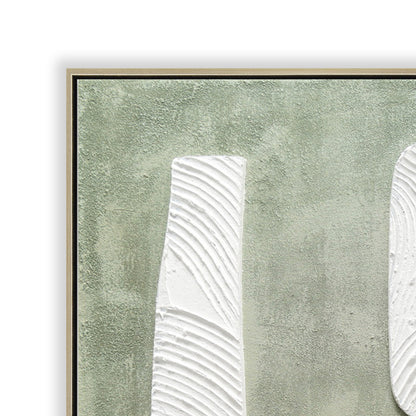 80 x 120cm Framed Canvas - Natural