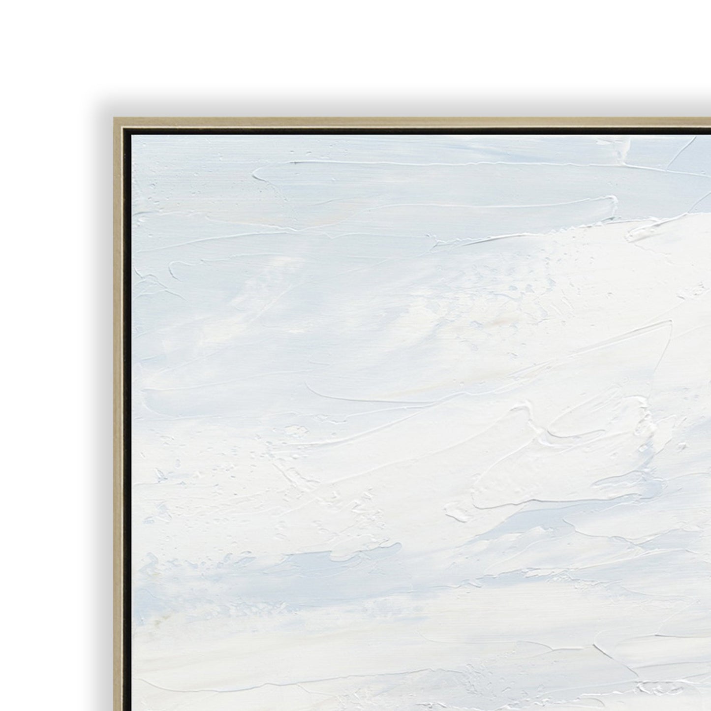 80 x 120cm Framed Canvas - Natural