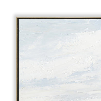 80 x 120cm Framed Canvas - Natural