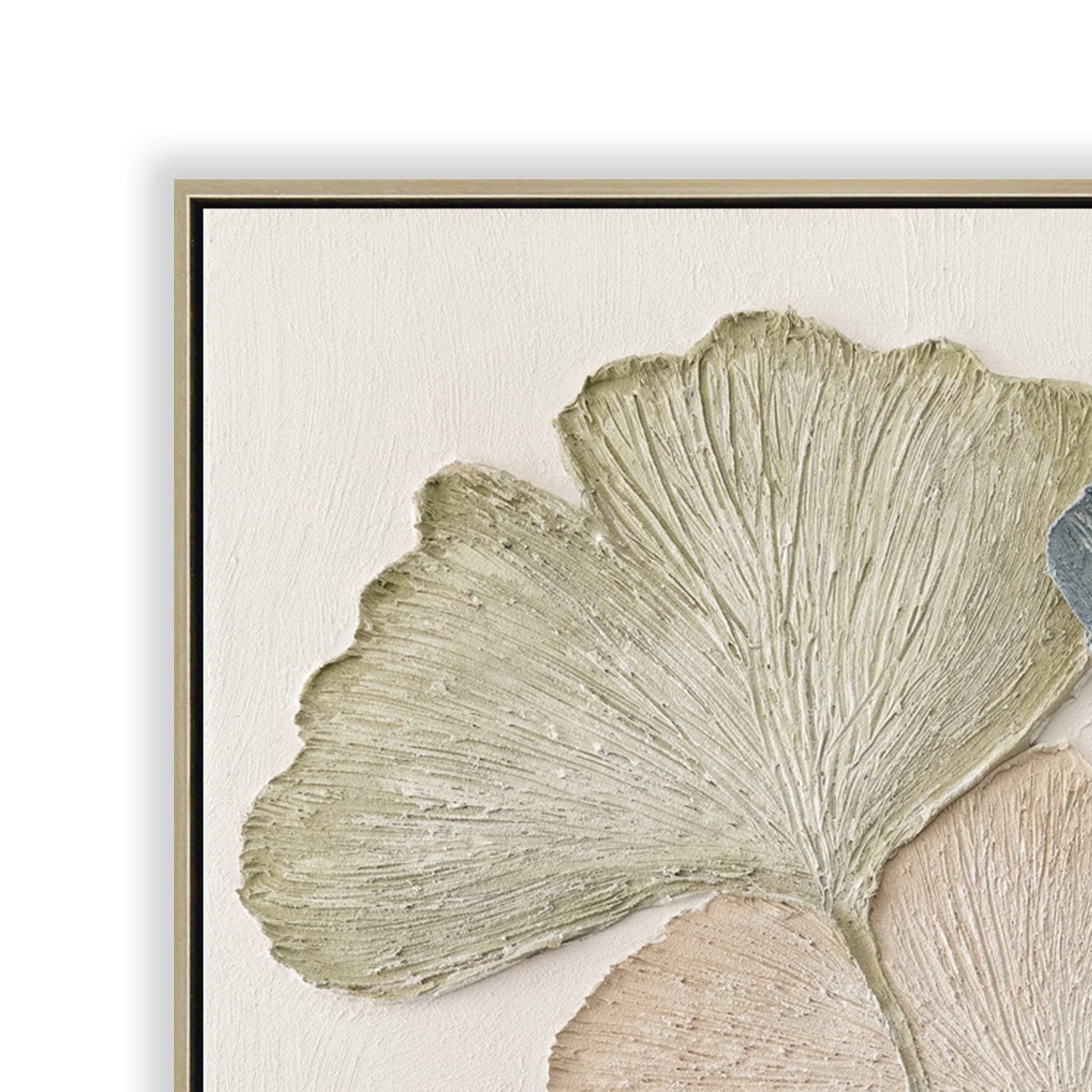 80 x 120cm Framed Canvas - Natural